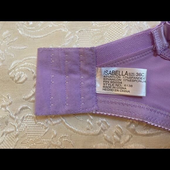 💥Isabella assorted lace embroidery floral Bra 36C - Picture 6 of 15